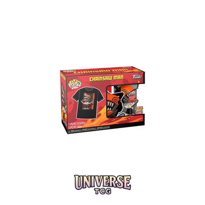 Funko Pop! M -... - Funko POP & Tee CSM- Chainsaw Man Leaping