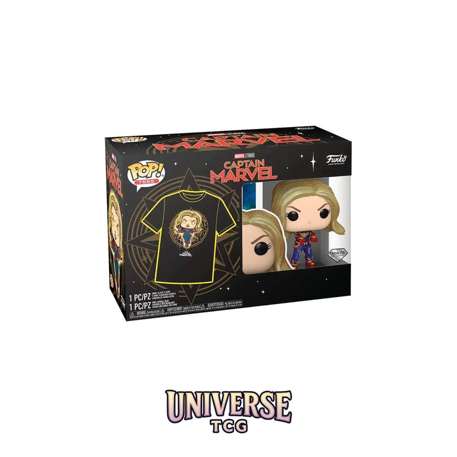 Funko Pop! Marvel - Funko POP & Tee M Captain Marvel