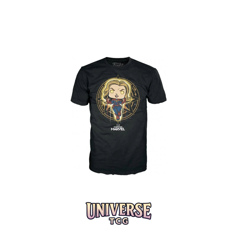 Funko Pop! Marvel - Funko POP & Tee M Captain Marvel