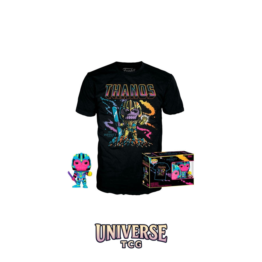 Funko Pop! Marvel - Funko POP & Tee M Thanos(BKLT)