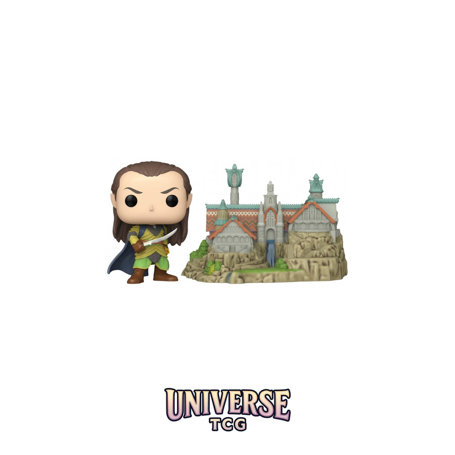 Funko Pop! El... - Town Elrond with Rivendell