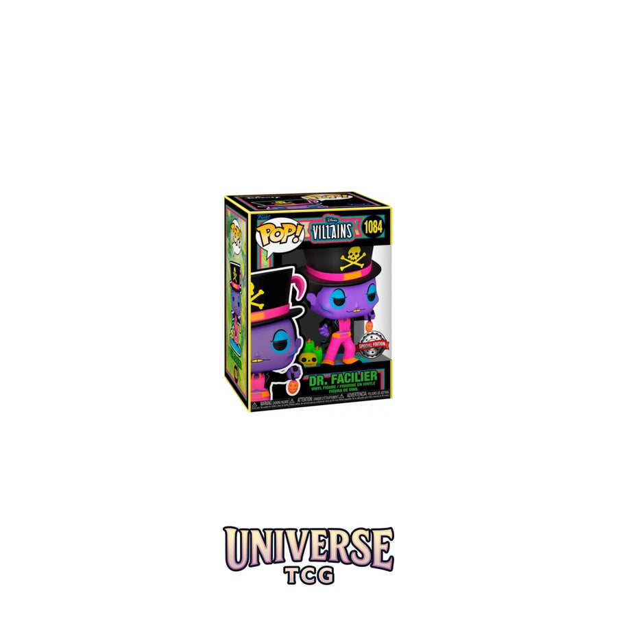 Funko Pop! Collectible - Villains- Dr.Facillier(Blacklight)...