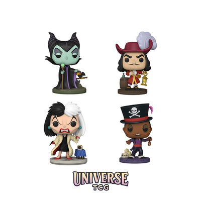 Funko Pop! Collectible - 4 Pack (Exc) Villains:...