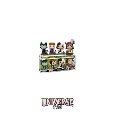 Funko Pop! Collectible - 4 Pack (Exc) Villains:...