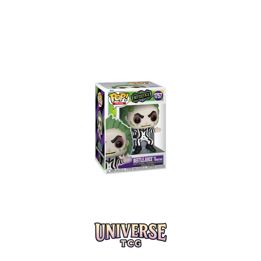 Funko Pop! Collectible - Beetlejuice on tombstone -...