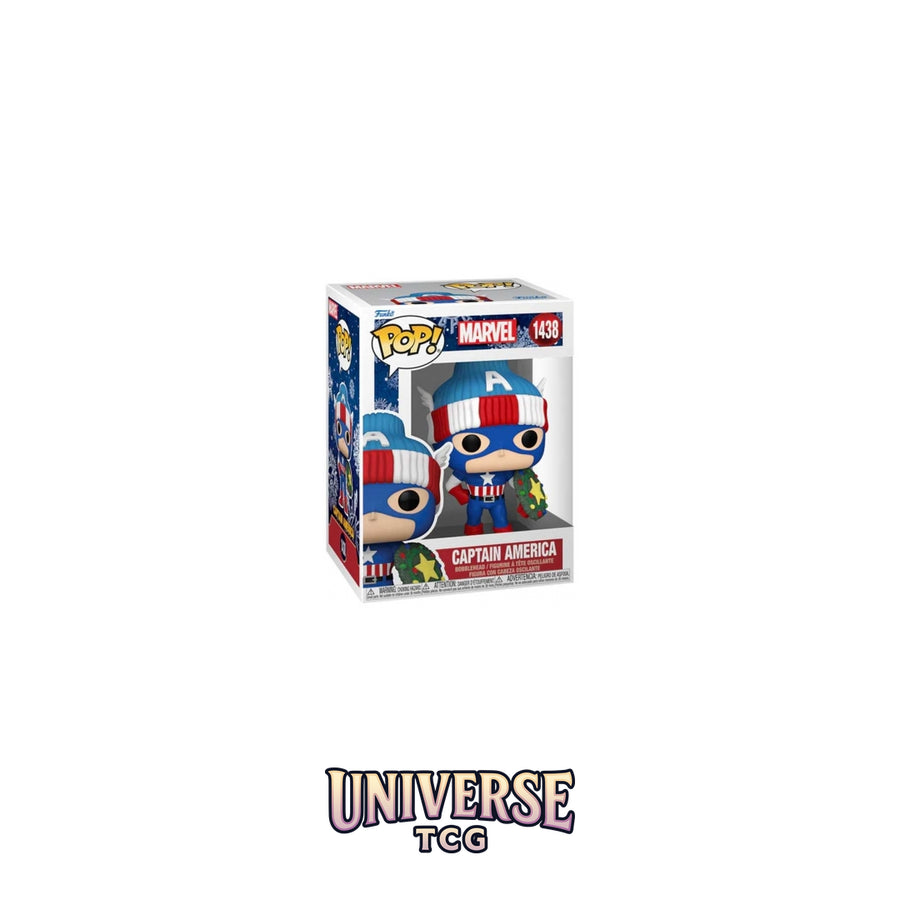 Funko Pop! Collectible - Captain america (holiday) -...