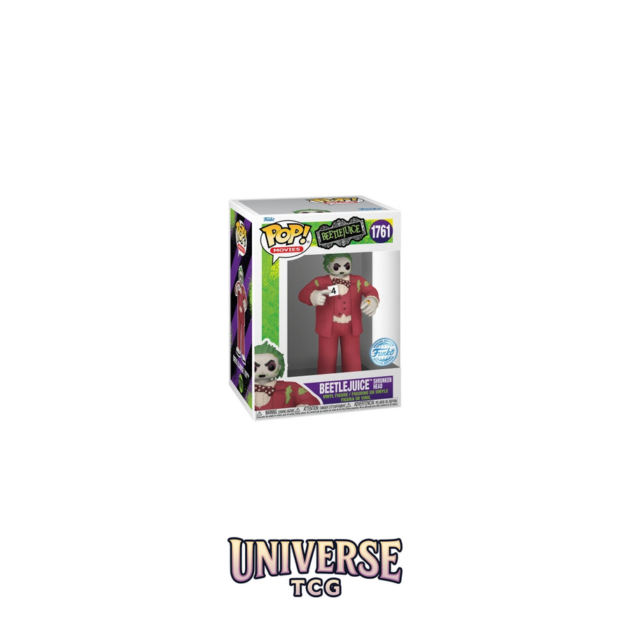 Funko Pop! Beetlejuice - (Exc) Beetlejuice (shrunken...