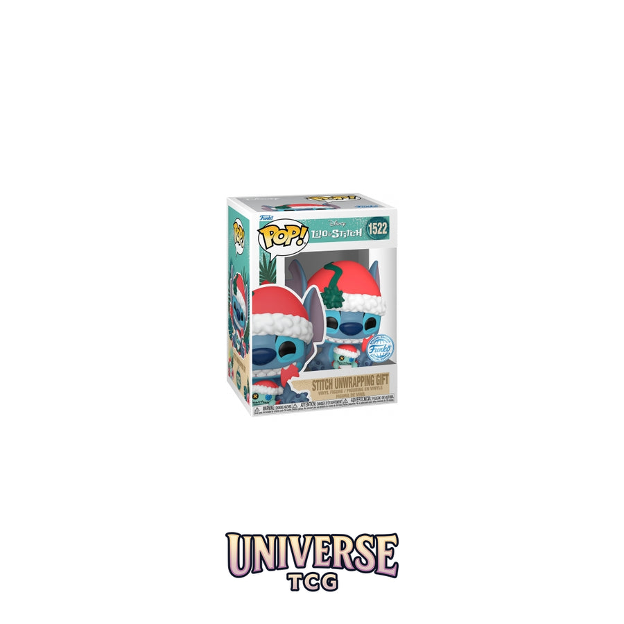 Funko Pop! Collectible - (Exc) Stitch unwrapping gift -...