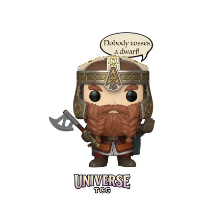 Funko Pop! Collectible - Gimli (Nobody Tosses a Dwarf)...