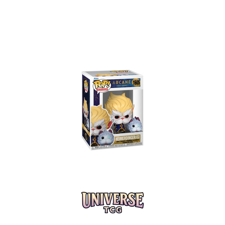 Funko Pop! Collectible - Heimerdinger with poro -...