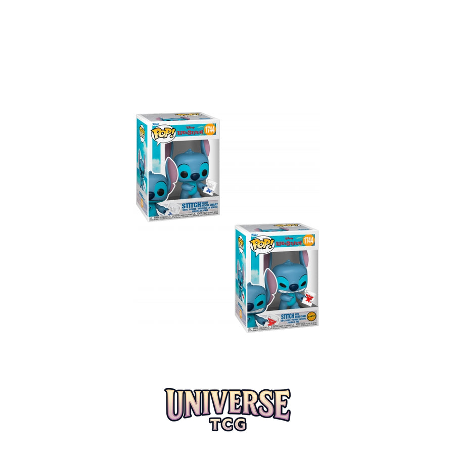 Funko Pop! Collectible - L&S S4- Stitch w/Mood Chart...
