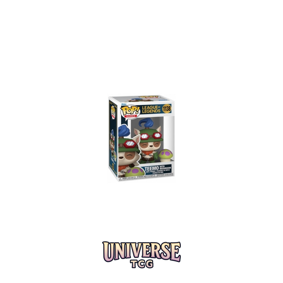 Funko Pop! League... - Teemo With Mushroom