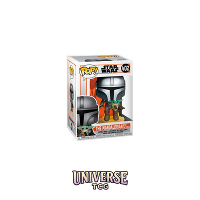 Funko Pop! Collectible - The Mandalorian Mando Flying...