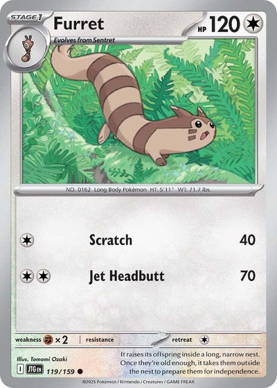 Furret - Journey Together (Common) [JTG-119]