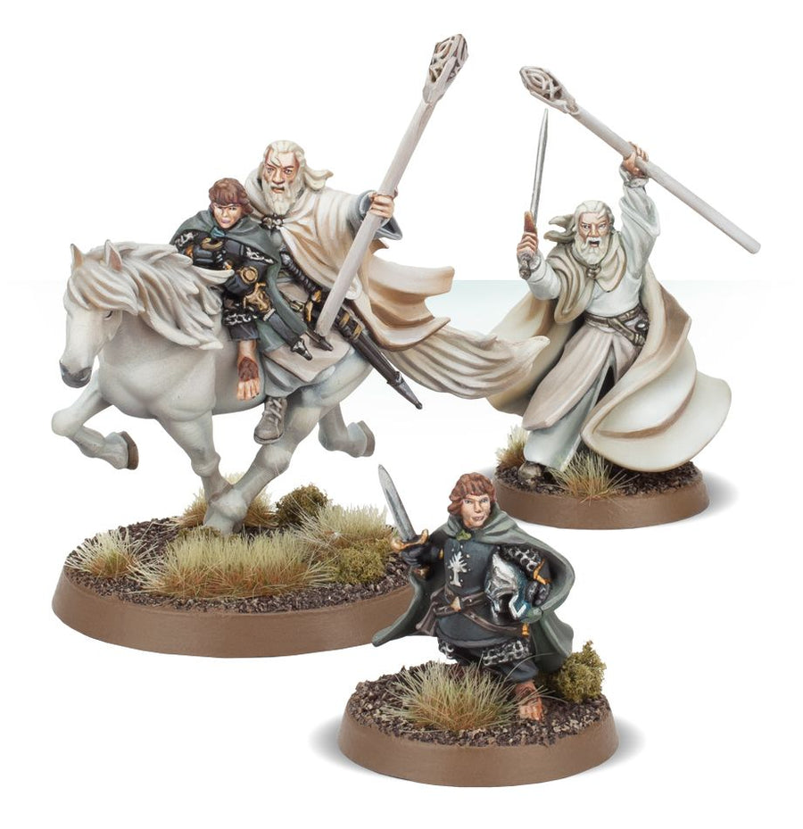 Gandalf the White and Peregrin Took – Citadel Miniatures Kit