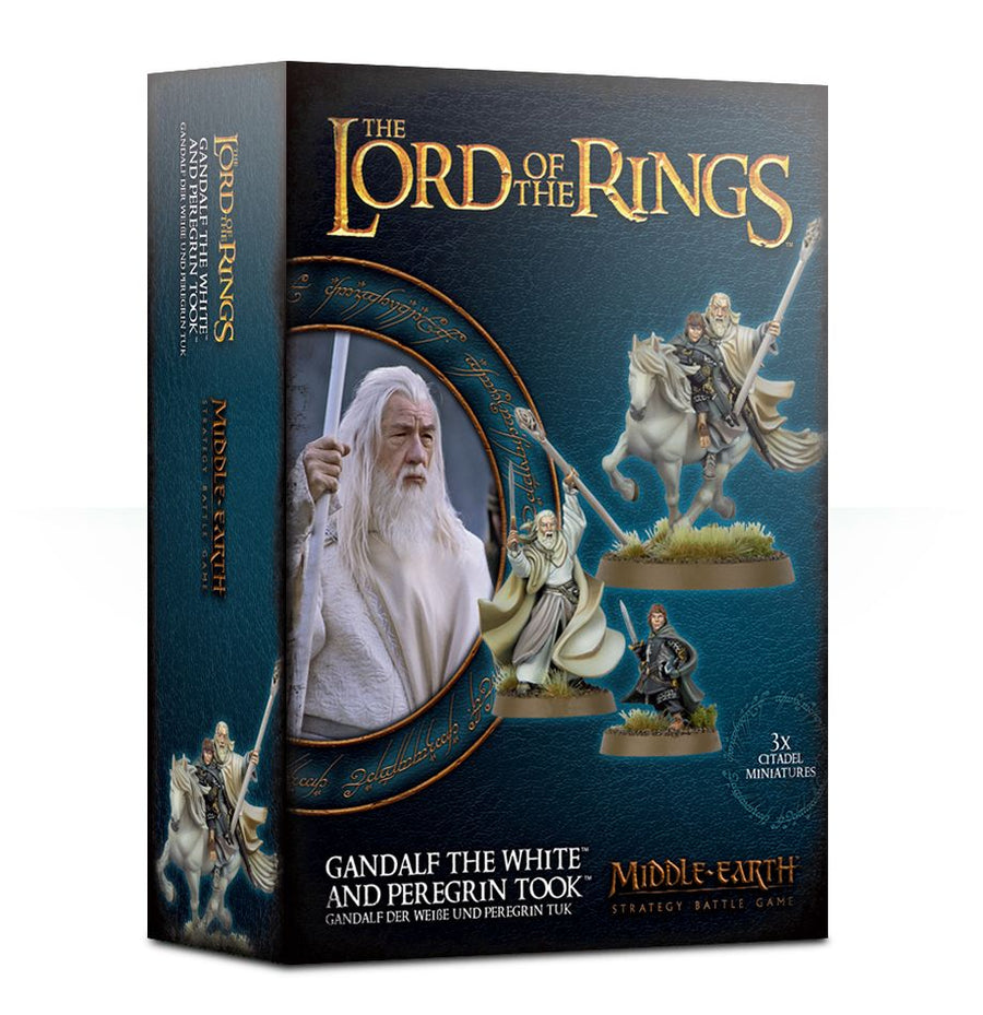 Gandalf the White and Peregrin Took – Citadel Miniatures Kit