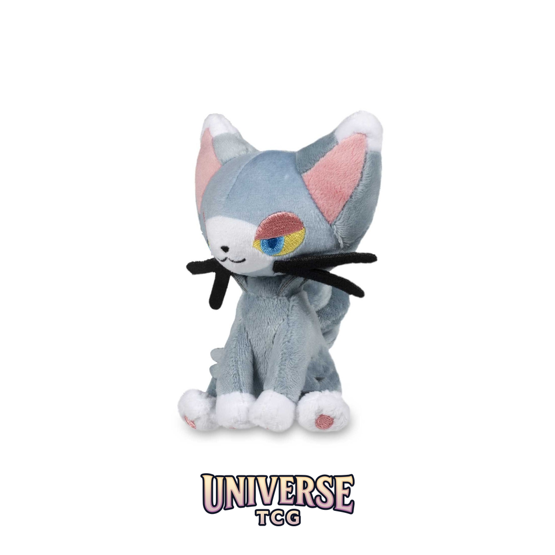 Glameow Sitting Cuties Plush - 12.75 cm