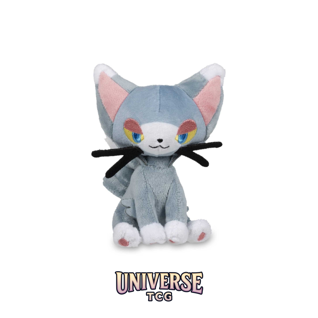 Glameow Sitting Cuties Plush - 12.75 cm