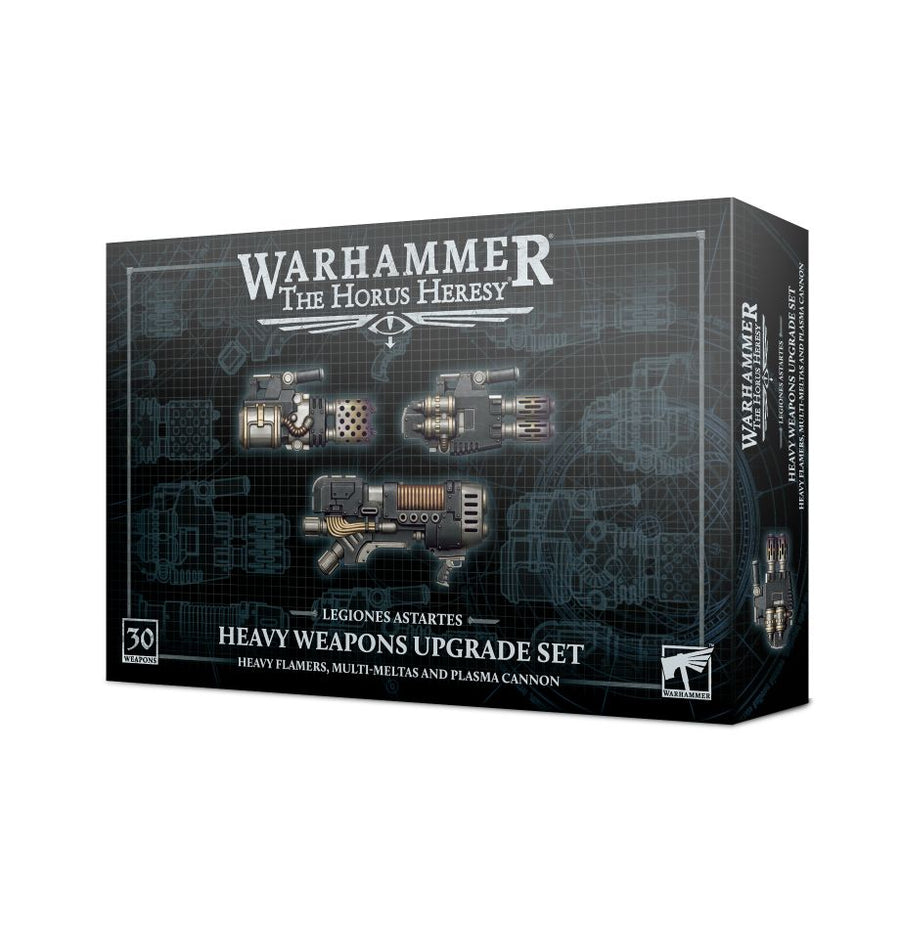 Heavy Weapons Upgrade Set – Heavy Flamers, Multi-meltas, and Plasma Cannons (Warhammer: The Horus Heresy)