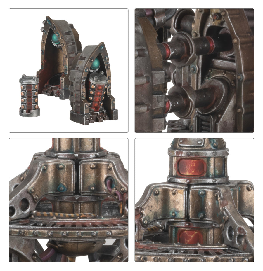 Hive Data Stack Cluster (Necromunda Terrain Kit)