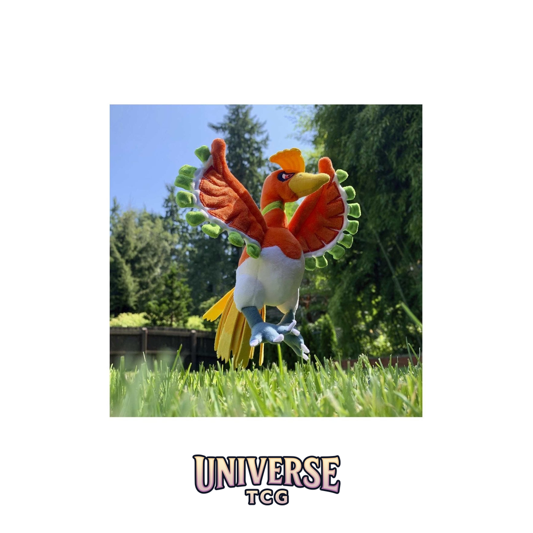 Ho-Oh Sitting Cuties Plush - 17.75 cm
