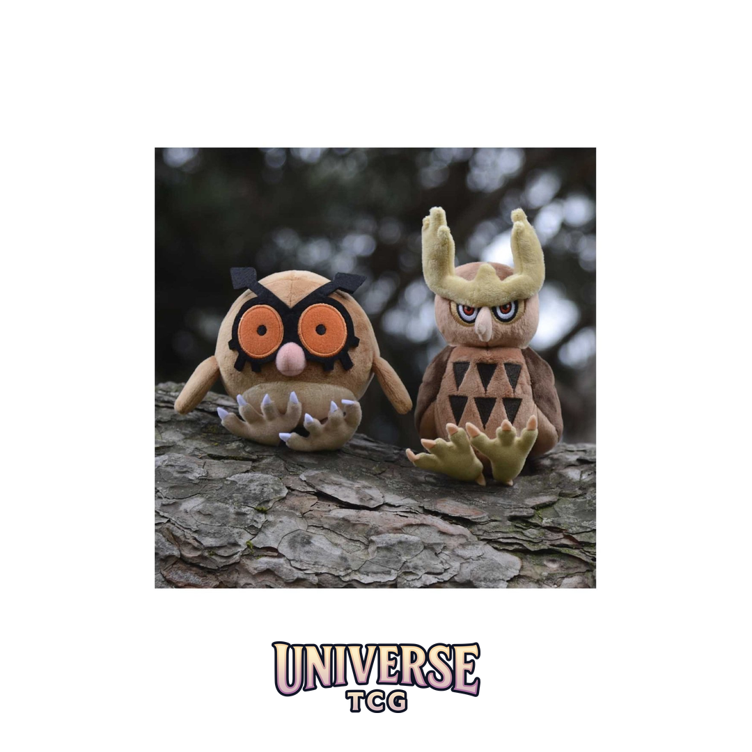 Hoothoot Sitting Cuties Plush - 6 .63.5 cm