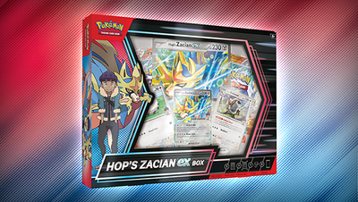 Pokémon TCG: Caja Zacian ex de Hop – Español