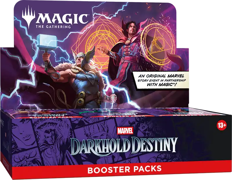 Magic: The Gathering – Marvel Darkhold Destiny Play Booster Display (30 Packs) - English