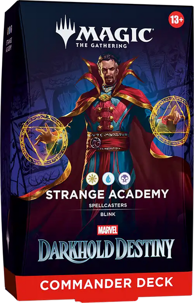 Magic: The Gathering – Marvel Darkhold Destiny Commander Deck Display (4 Decks) - English