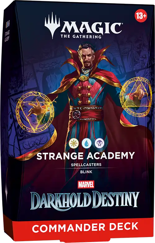 Magic: The Gathering – Marvel Darkhold Destiny Commander Deck Display (4 Decks) - English
