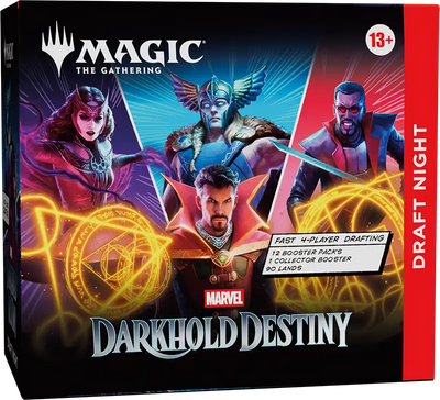 Magic: The Gathering – Marvel Darkhold Destiny Draft Night (4-Player Kit) - English
