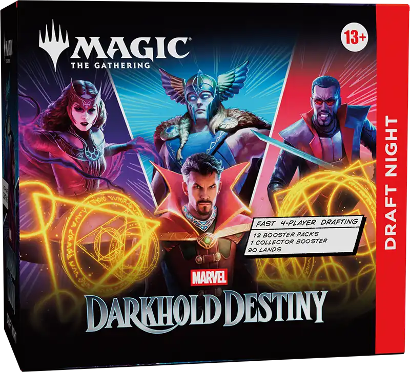 Magic: The Gathering – Marvel Darkhold Destiny Draft Night (4-Player Kit) - English