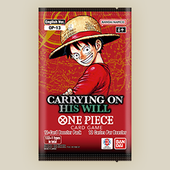 One Piece Card Game OP-13 Booster Box (24 Packs) - Carrying On His Will - English