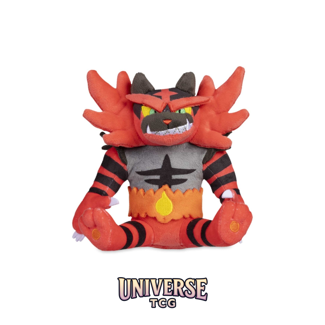 Incineroar Sitting Cuties Plush - 17.75 cm