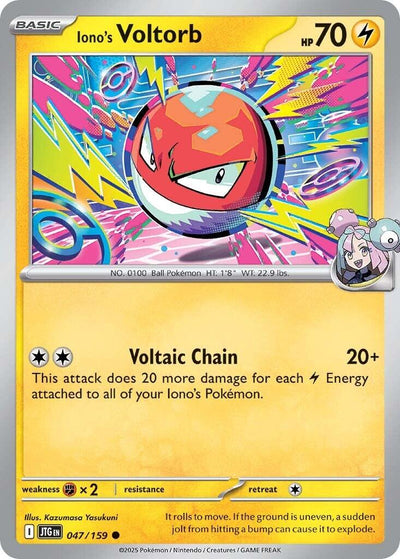 Iono's Voltorb - Journey Together (Common) [JTG-047]