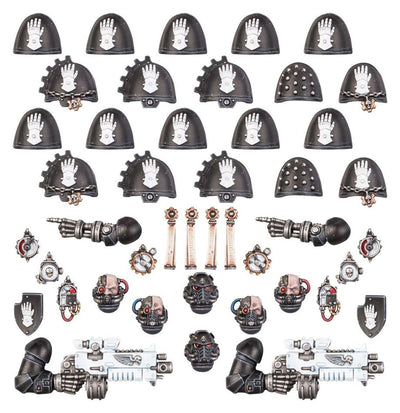Mejoras y calcomanías de Primaris Iron Hands