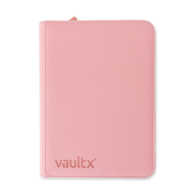 9-Pocket Exo-Tec® Zip Binder Just Pink