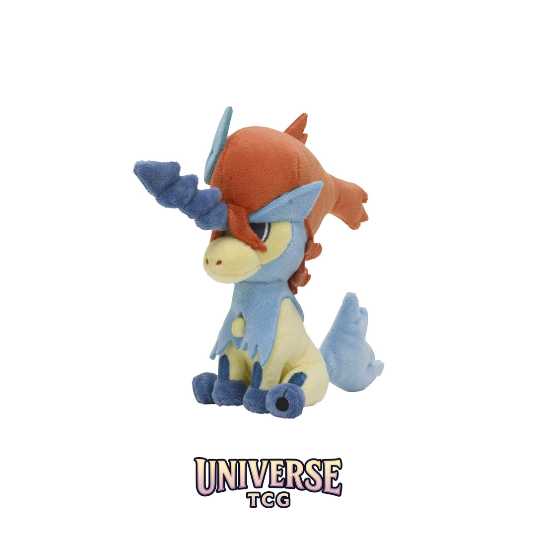 Keldeo (Resolute Form) Sitting Cuties Plush - 17.75 cm