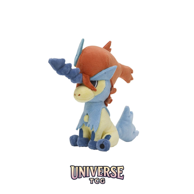 Keldeo (Resolute Form) Sitting Cuties Plush - 17.8 cm