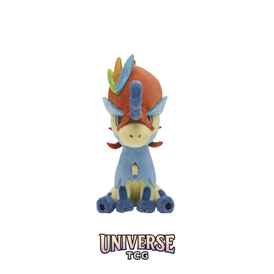 Keldeo (Resolute Form) Sitting Cuties Plush - 17.75 cm