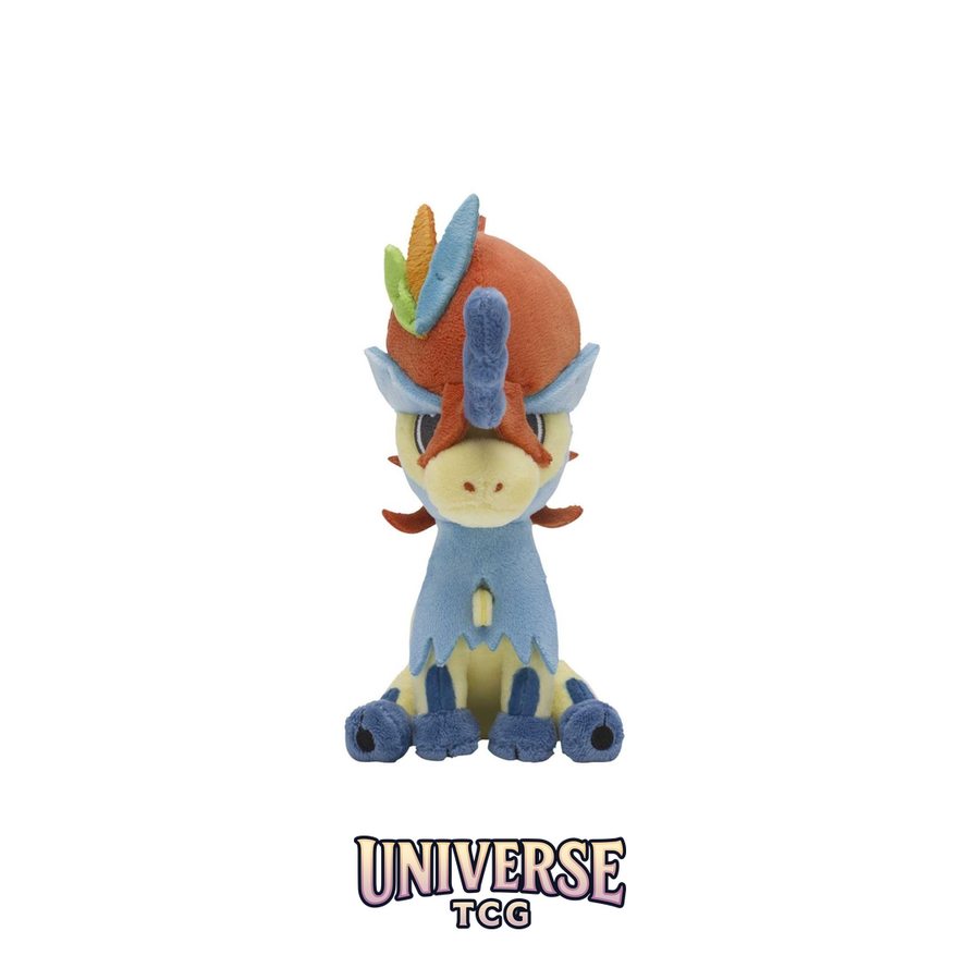 Keldeo (Resolute Form) Sitting Cuties Plush - 17.8 cm