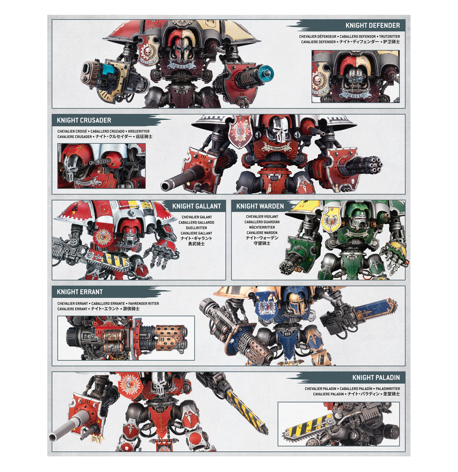 Knight Questoris – Warhammer 40,000 Multipart Plastic Kit