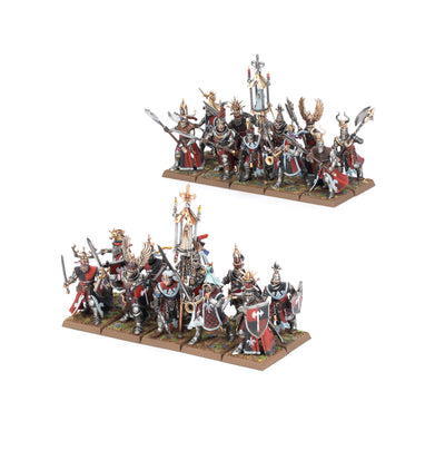 Knights of the Realm on Foot (Kingdom of Bretonnia)