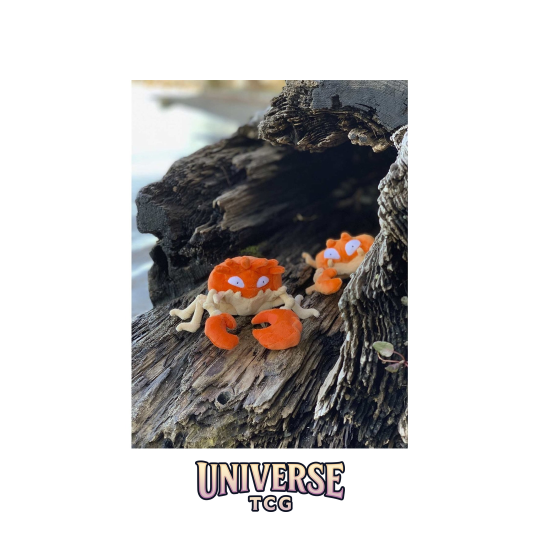 Krabby Sitting Cuties Plush - 17.75 cm