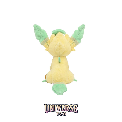 Leafeon Sitting Cuties Plush - 15.2 cm