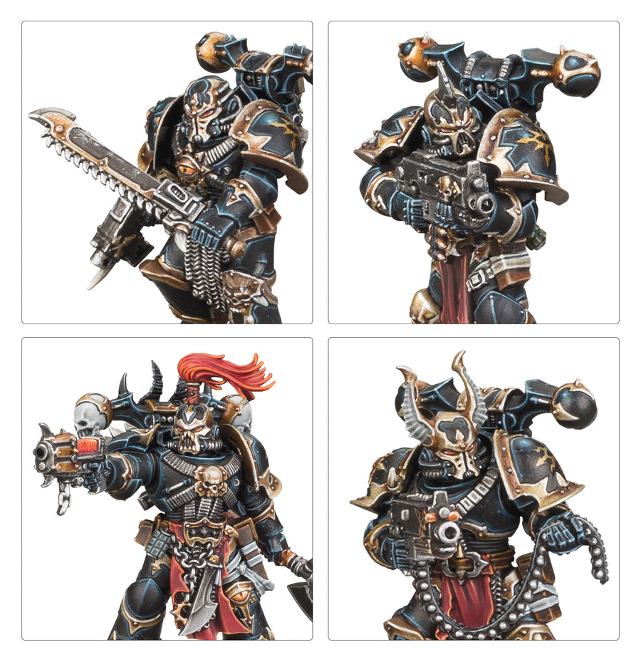 Chaos Space Marines Legionaries Miniature Kit