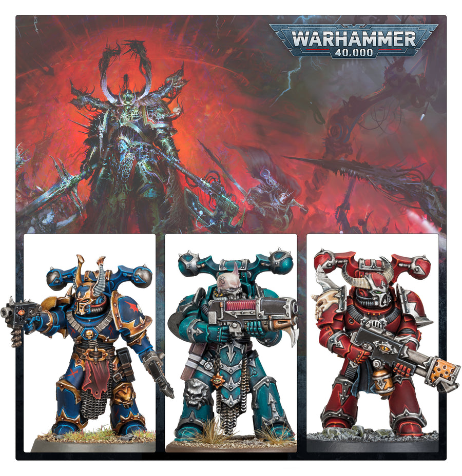 Chaos Space Marines Legionaries Miniature Kit