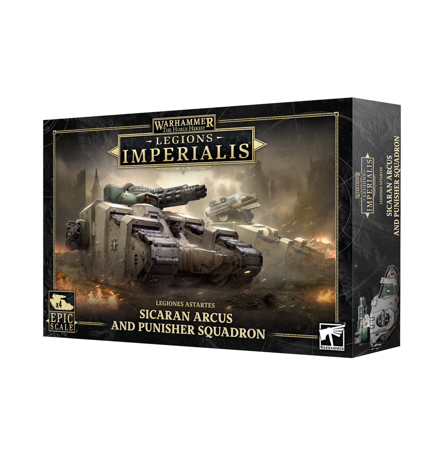 Legions Imperialis: Sicaran Arcus y Punisher Squadron