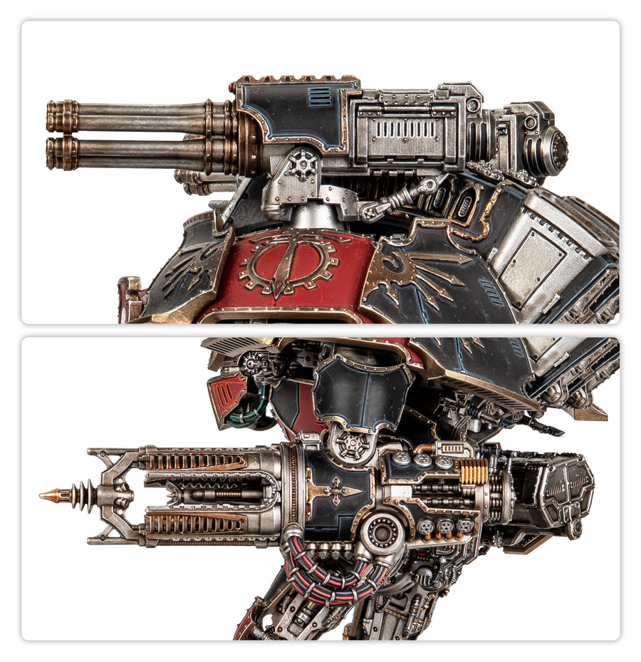 Legions Imperialis: Warlord Titan with Quake Cannon and Conversion Beam Extirpator