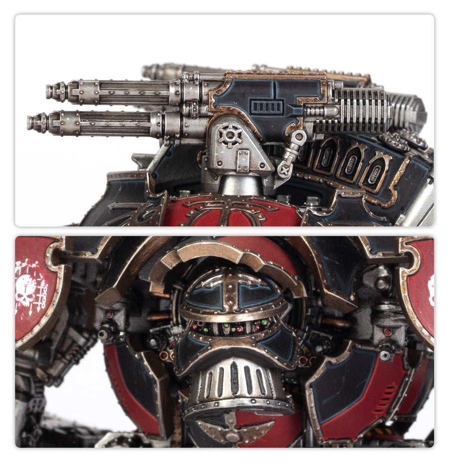 Legions Imperialis: Warlord Titan with Quake Cannon and Conversion Beam Extirpator